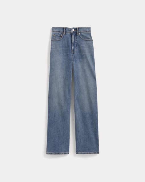 Alternative view of The Way-High® Sailor Jean | Vintage Blue | 29.5 Inseam