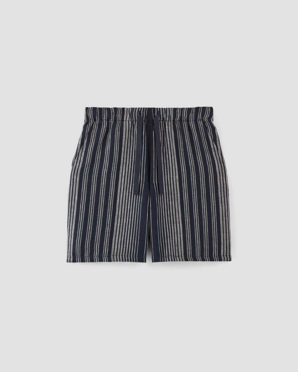 The Linen Easy Short | Navy / Bone - Image 2