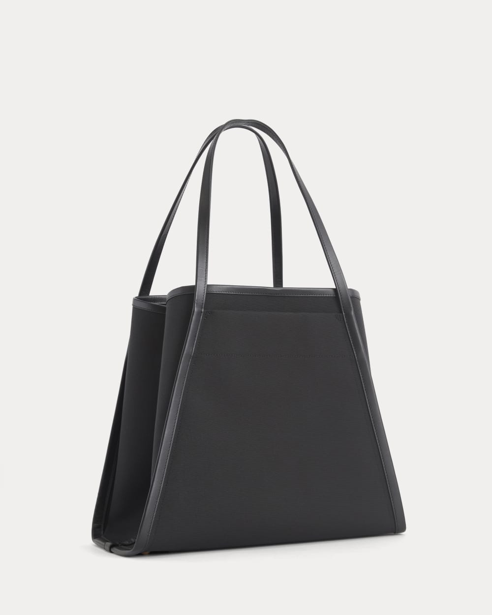 Canvas Lug Tote | Black - Image 4