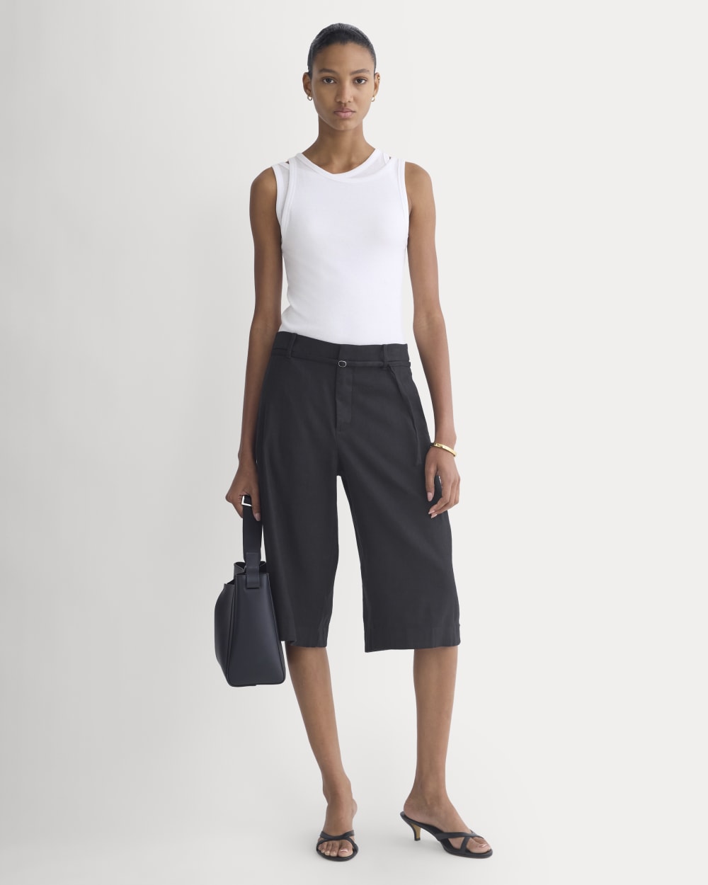 Tissue Layered Tank | White - Image 3