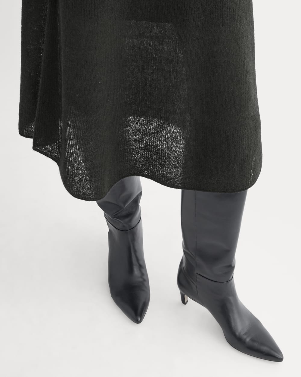 The Air Alpaca™ Sweater Dress | Black - Image 3