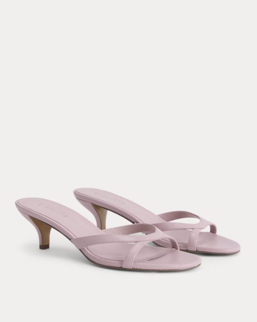 Alternative view of Sculpted Heel Sandal | Pale Mauve