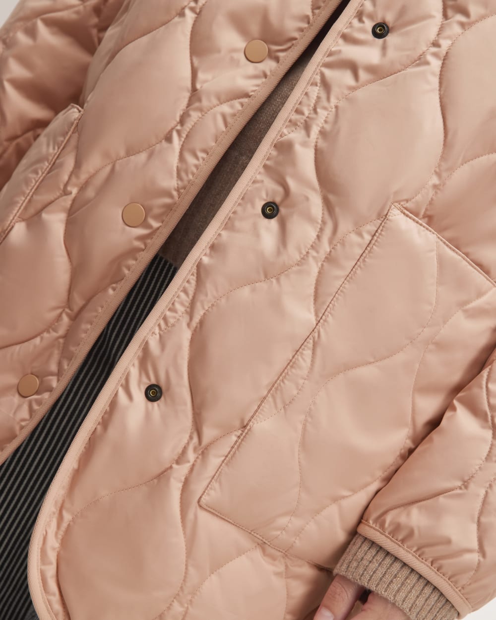 The Quilted Liner | Blush Pink - Image 5