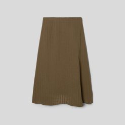 Alternative view of The City Stripe Midi Skirt | Beech
