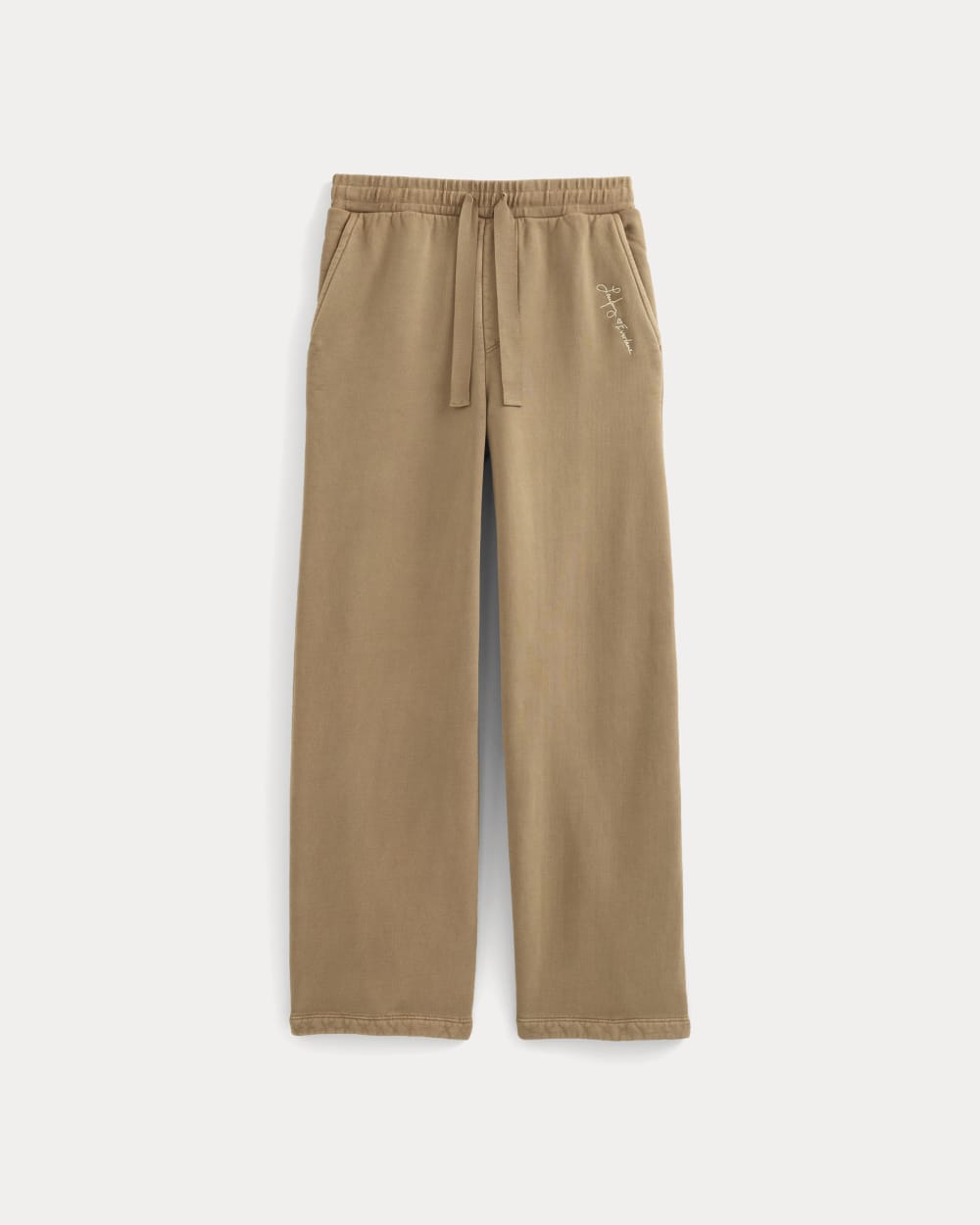 Everlane x The Laufey Foundation Wide-Leg Sweatpant | Weathered Clay - Image 2