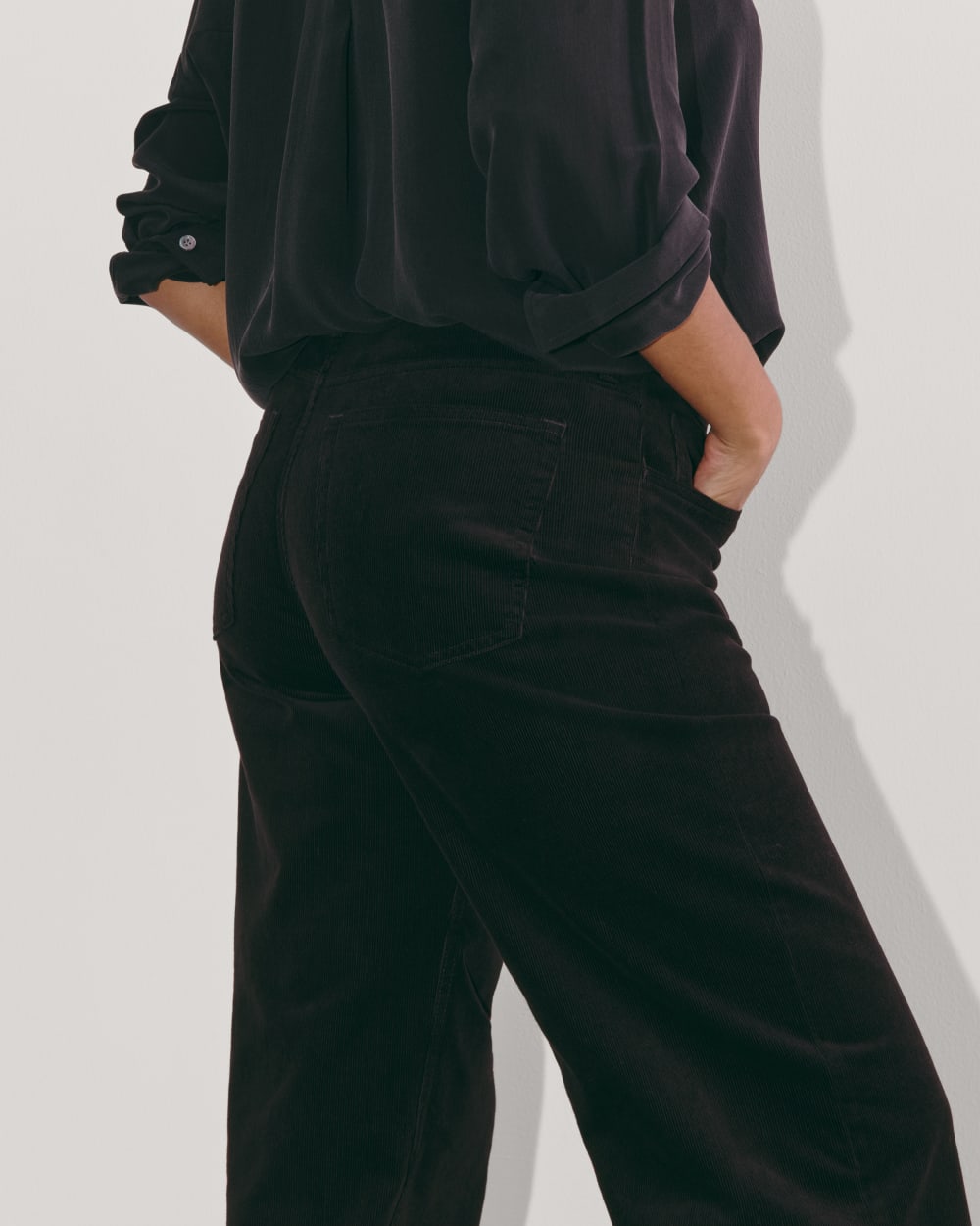 The Mid-Way Pant in Corduroy | Black - Image 6