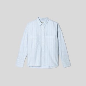 Alternative view of The Boxy Oxford | Periwinkle / White