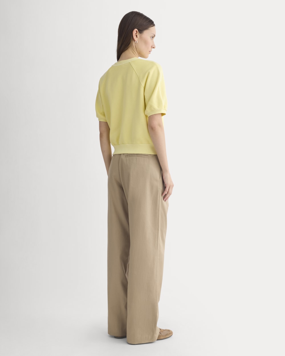 Lightweight Terry Blouson Short-Sleeve Crew | Passion Fruit - Image 4