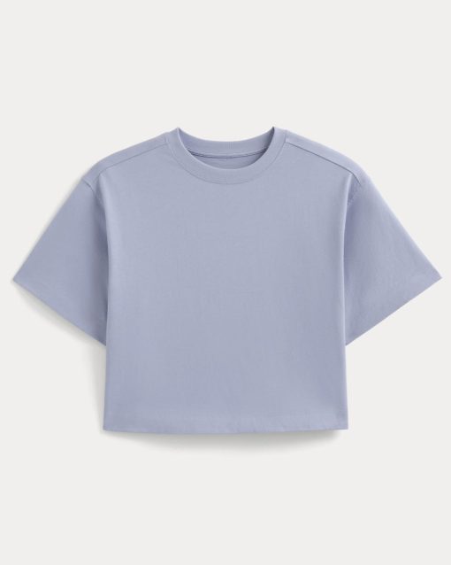 Alternative view of Forever Jersey Cropped Tee | Aleutian