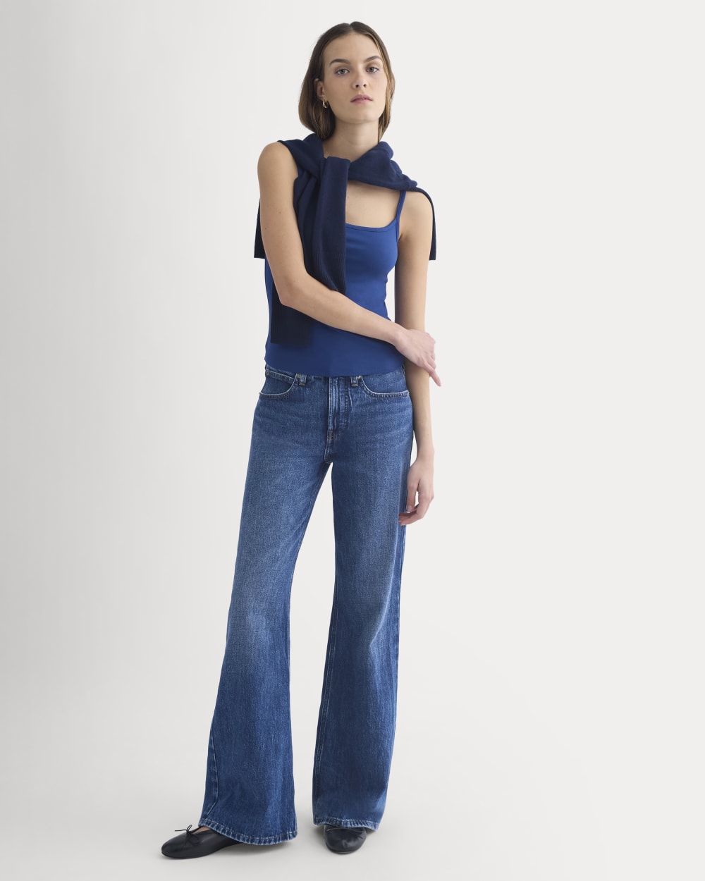 Scoopneck Cami | Estate Blue - Image 3