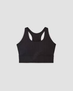 Alternative view of The Perform Longline Bra | Black