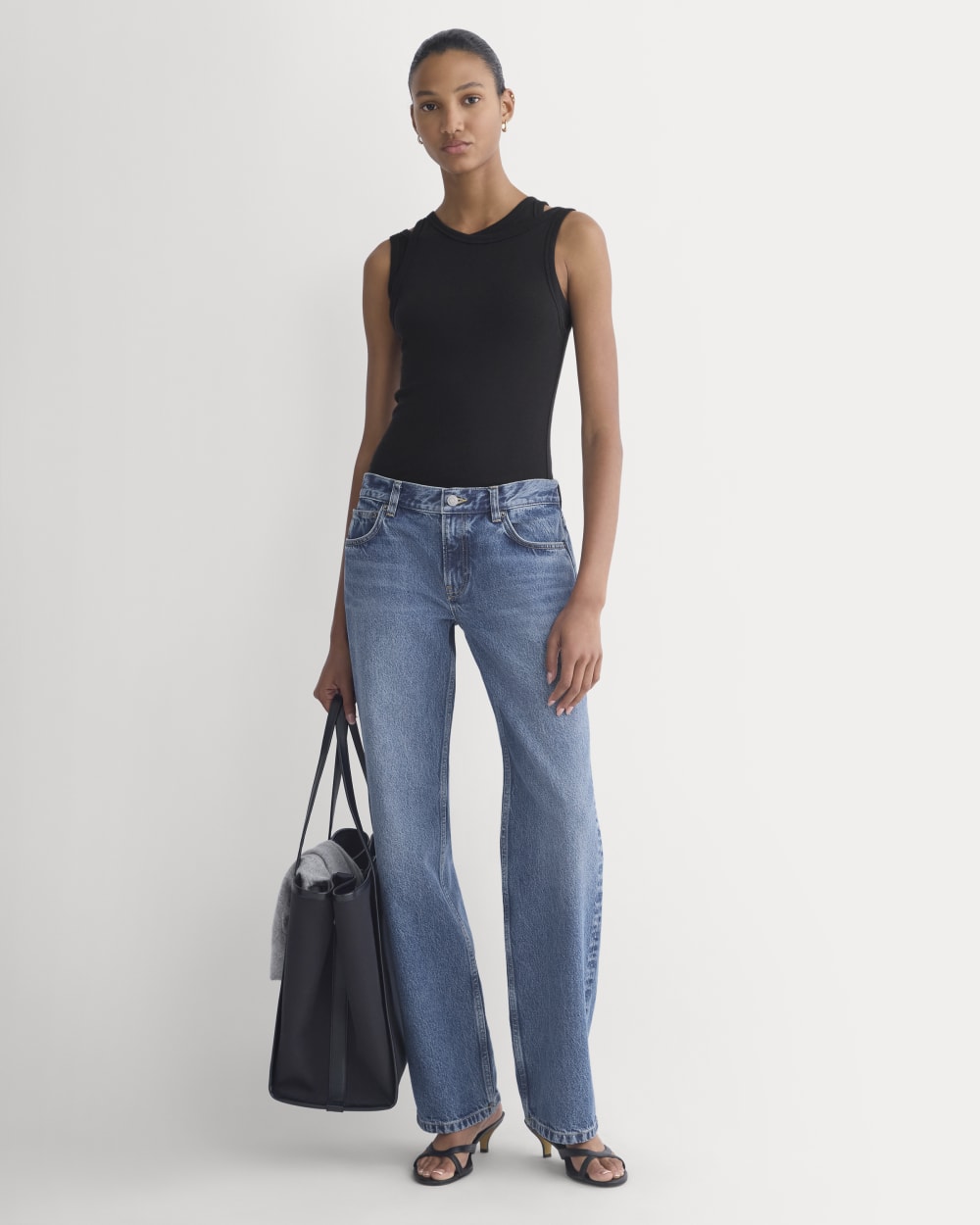 Tissue Layered Tank | Black - Image 3