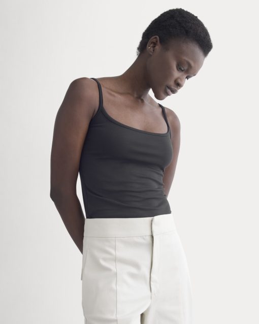 Scoopneck Cami | Black