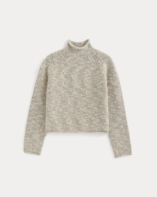 Alternative view of Rollneck Sweater | Bone/Trench Coat Twist