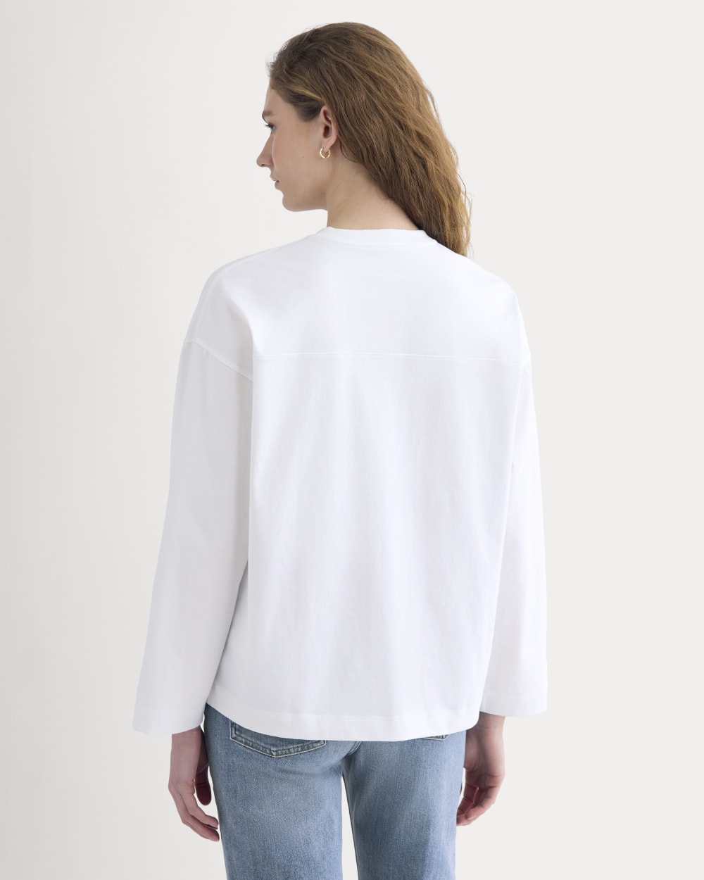 Retro V-Neck Jersey | White - Image 5
