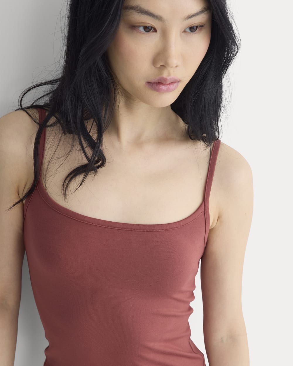Scoopneck Cami | Henna Red - Image 4