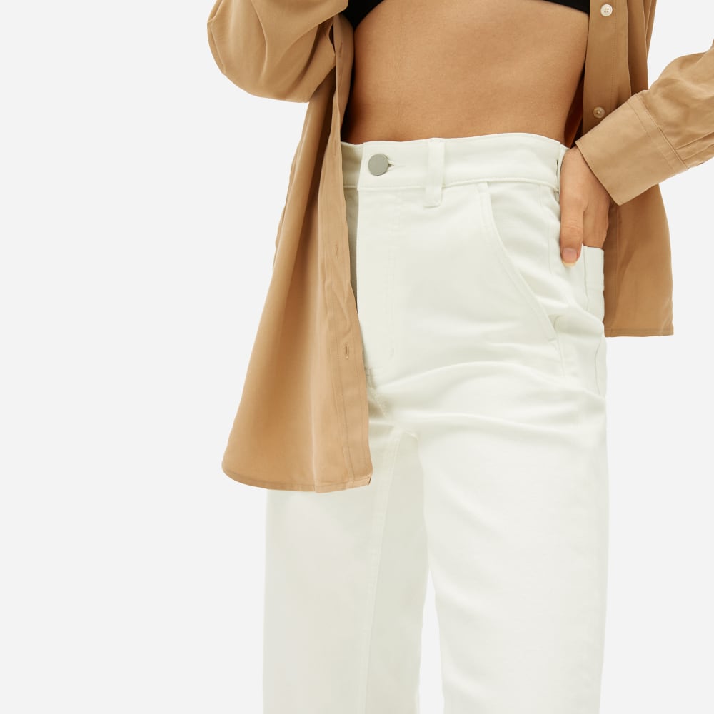 The Straight-Leg Crop | Bone | Short - Image 4