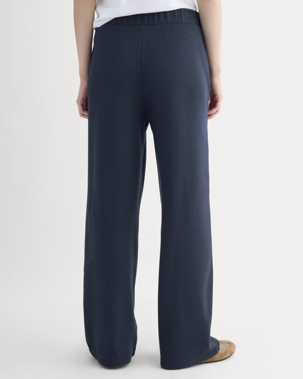 Lightweight Terry Pintuck Sweatpant | Navy - Image 6