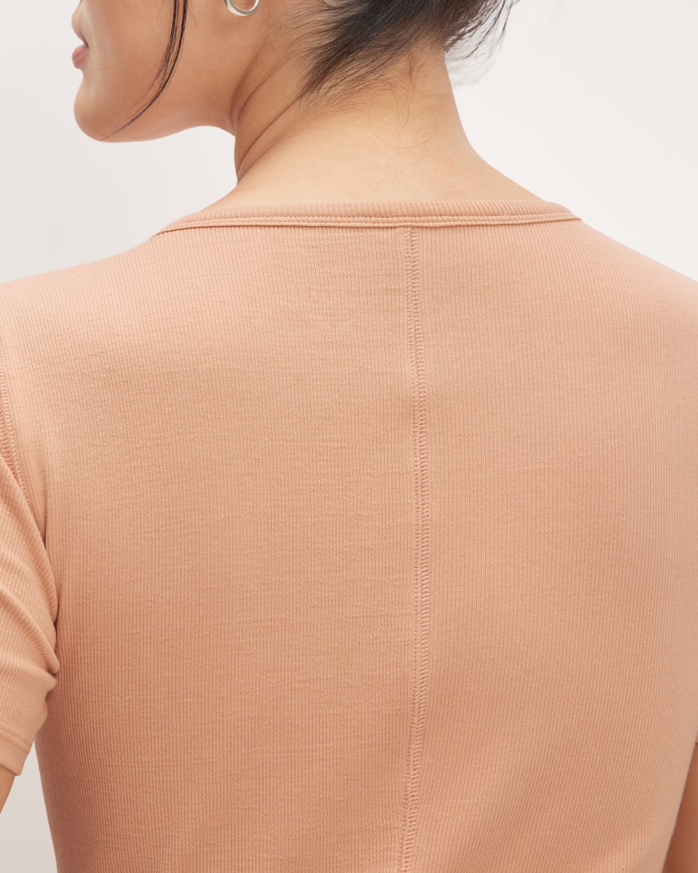 The Luxe Rib Crew | Blush Pink - Image 3