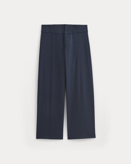 Alternative view of Tailored Drape Seam Pant | Navy