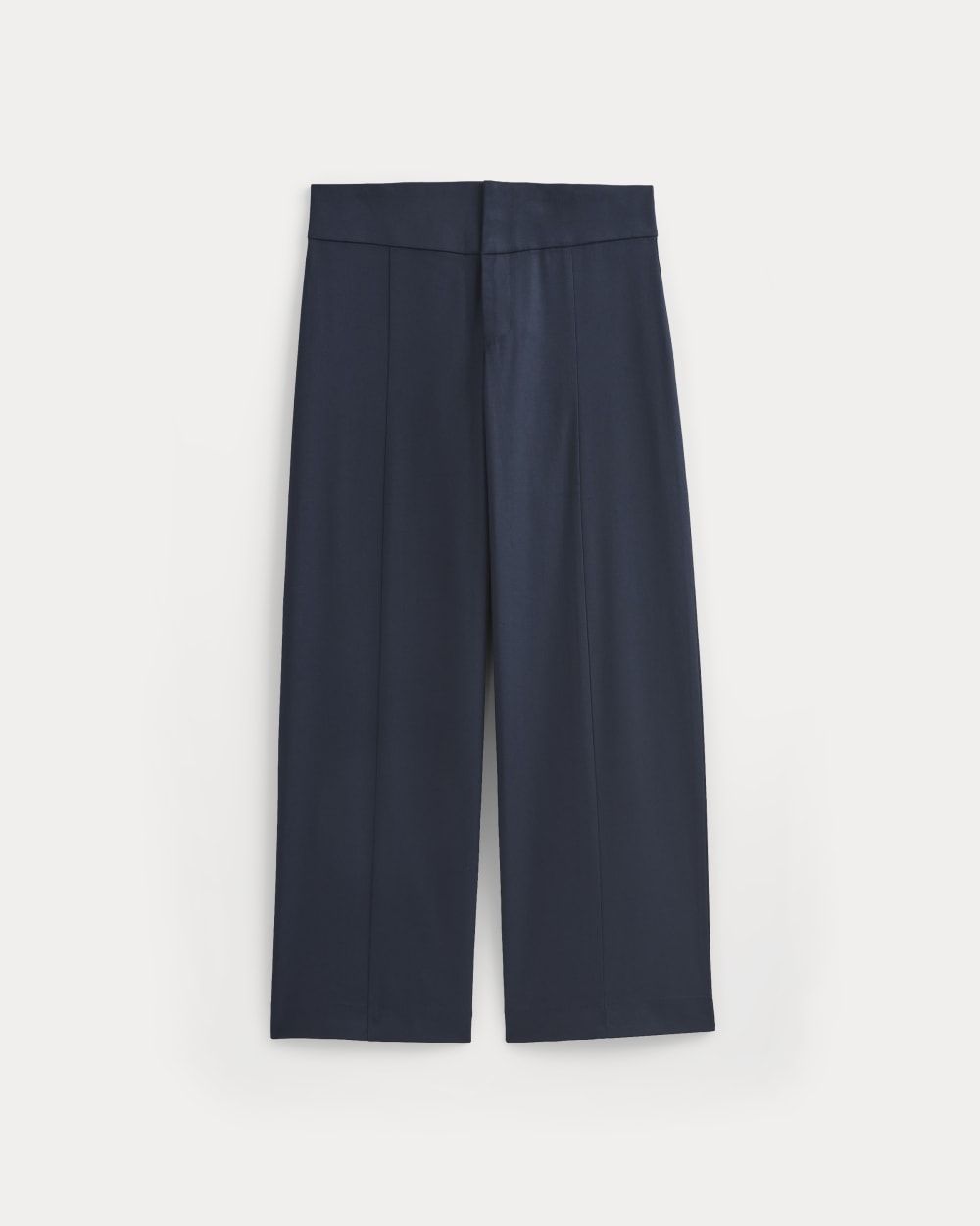 Tailored Drape Seam Pant | Navy - Image 2