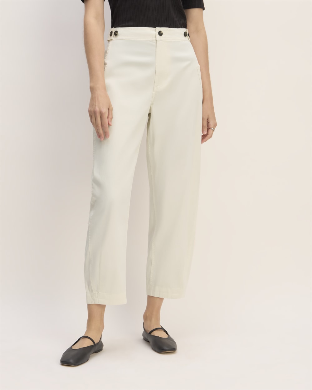 The Barrel Pant | Bone - Image 3