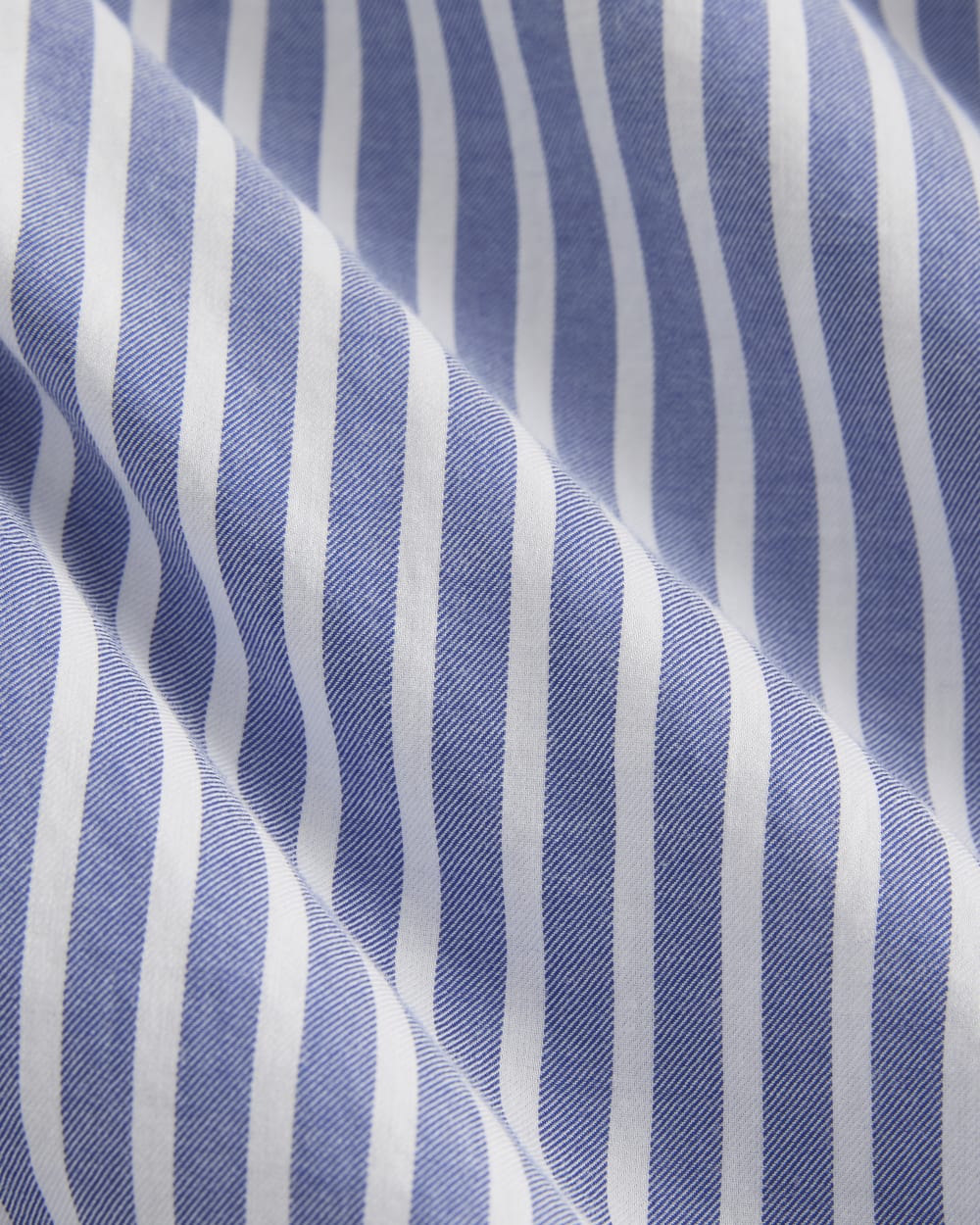 The Must-Have Shirt in Silky Cotton | Bone / Mazarine Blue - Image 6