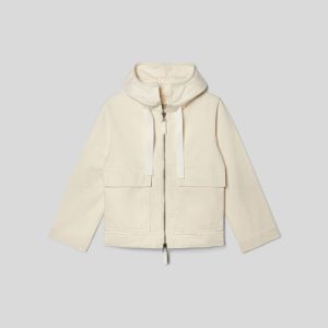 Alternative view of The Canvas Organic Cotton Anorak | Bone