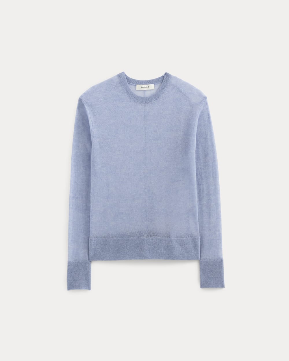 The Air Alpaca™ Relaxed Crew Top | Soft Blue - Image 2
