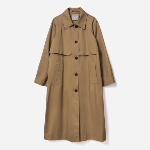 Alternative view of The Long Mac Coat | Toasted Coconut