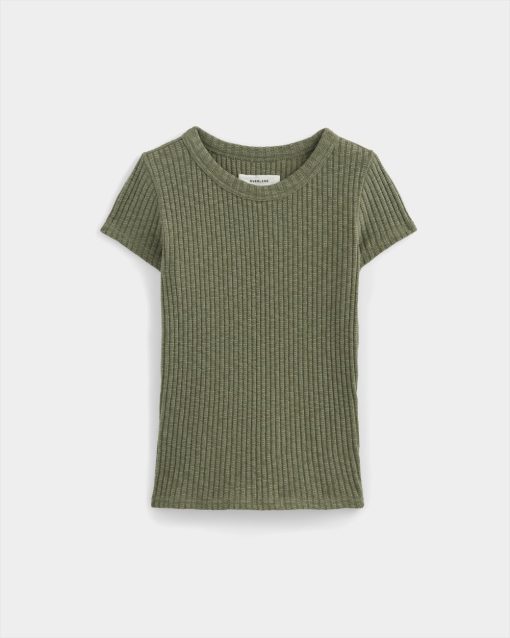 Alternative view of The Cozy Rib Tee | Kalamata
