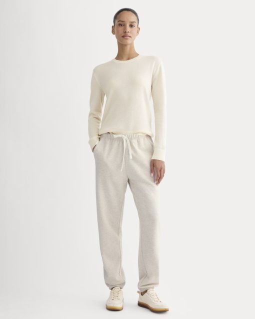 The Off-Duty Jogger | Heathered Oat