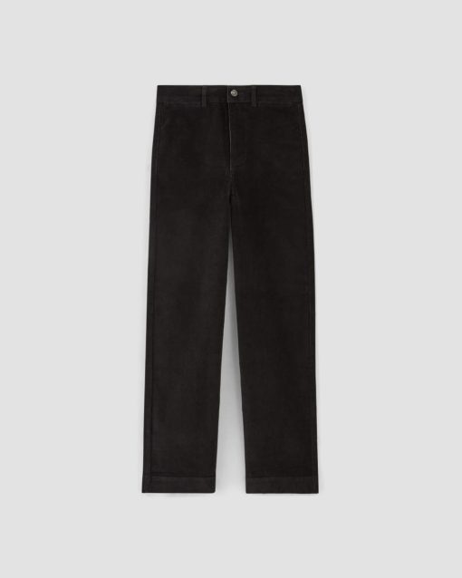 Alternative view of The Corduroy Wide-Leg Pant | Black