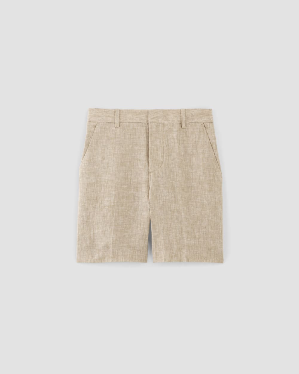 The 7 Linen Trouser Short | Cornstalk Chambray - Image 2