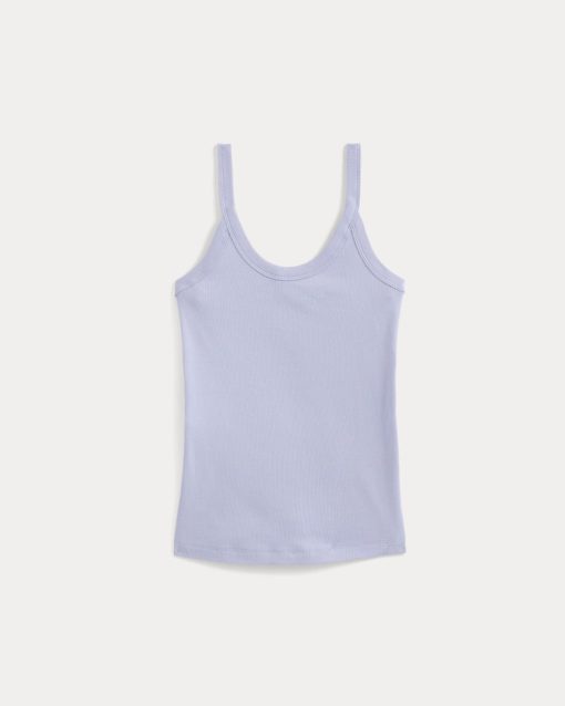 Alternative view of Soft Stretch U-Neck Tank | Aleutian