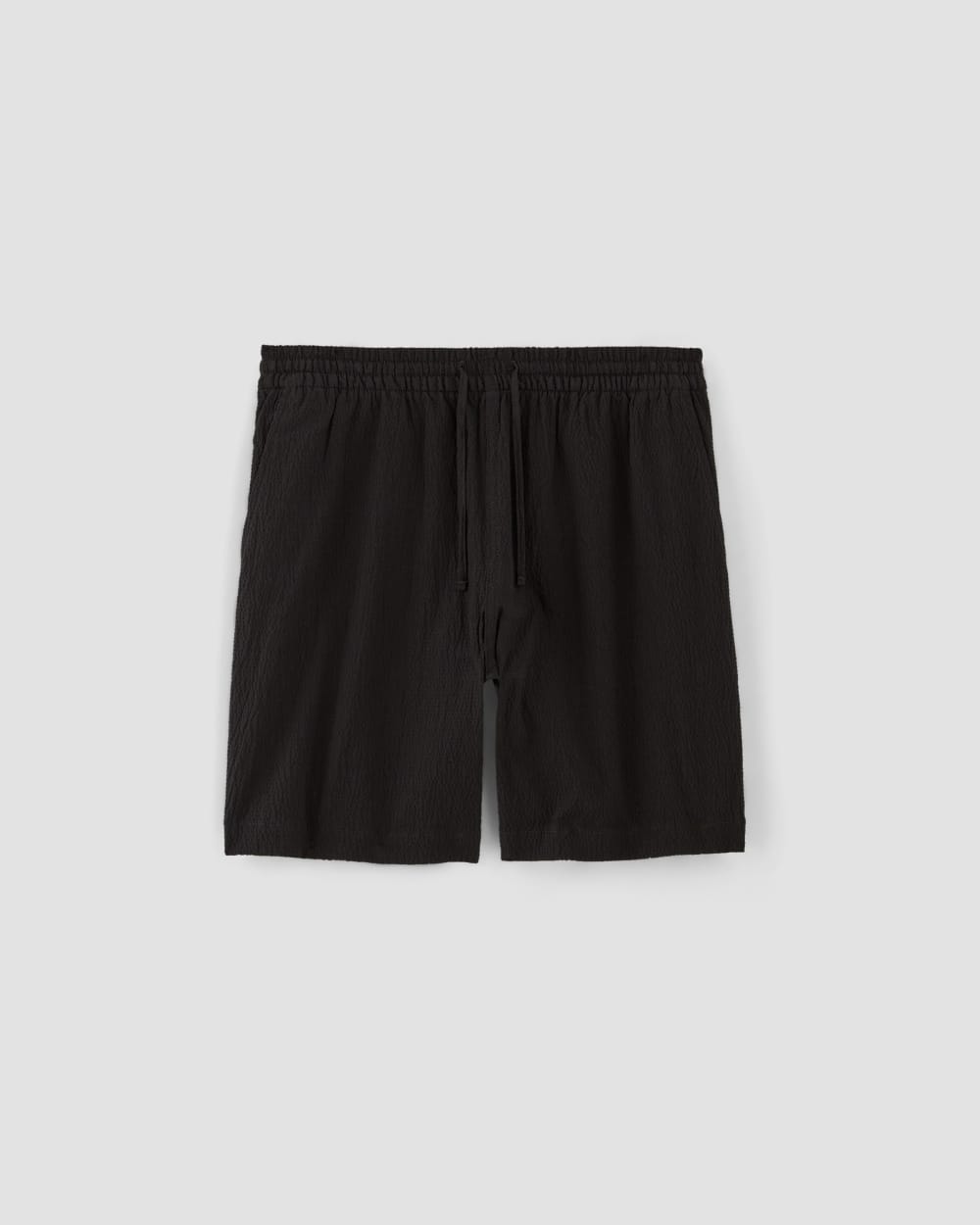 The Seersucker Short | Black - Image 2