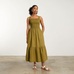 Alternative view of The Smock Dress | Autumn Fern