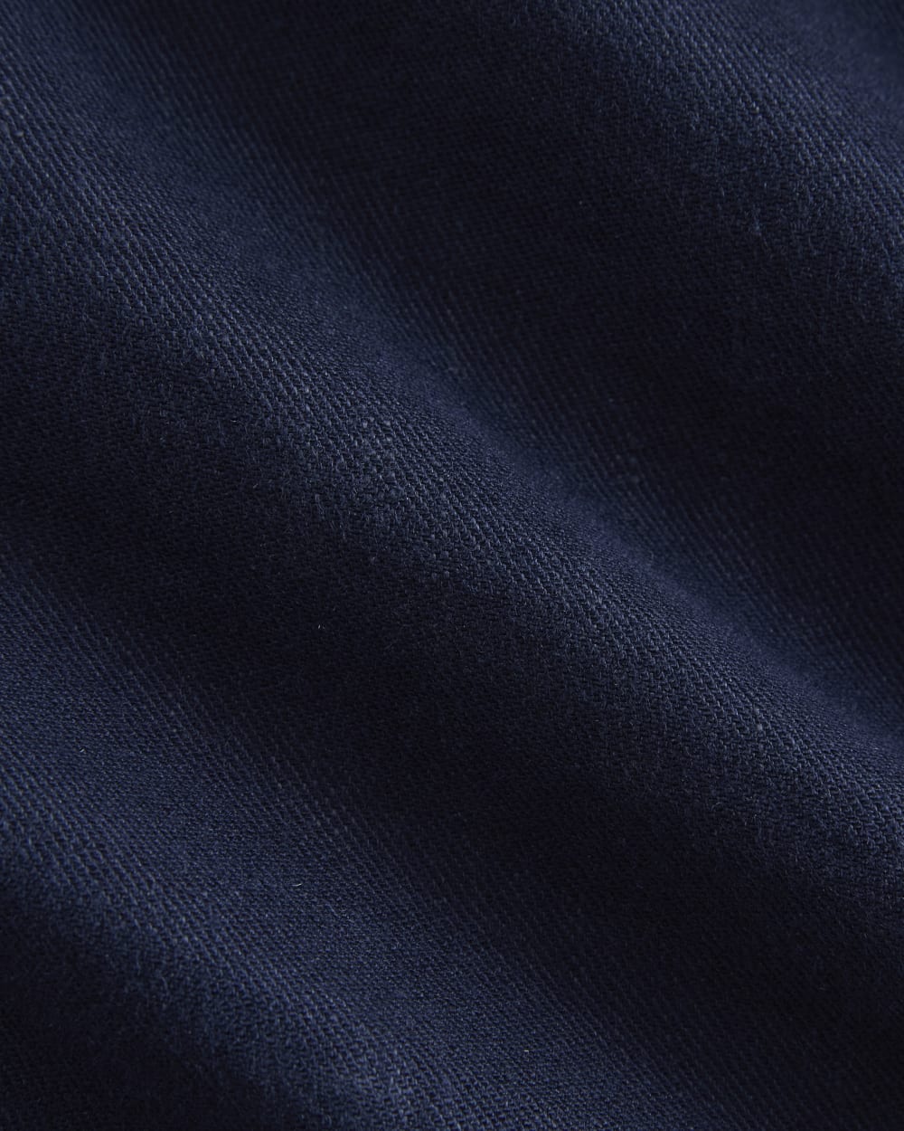 Long Vest in Stretch Linen | Navy - Image 7