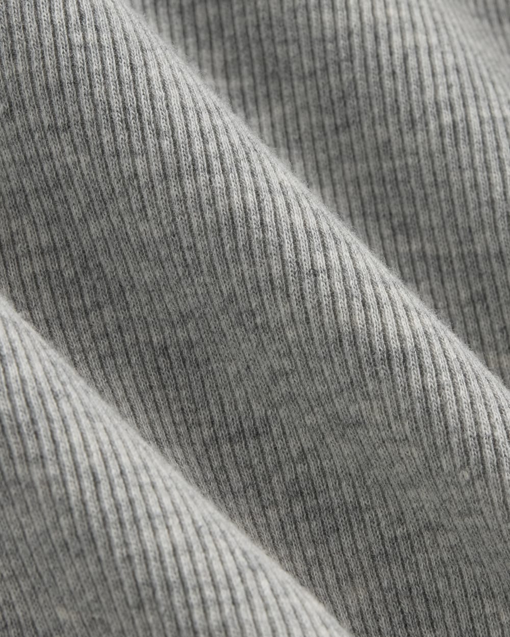 The Luxe Rib Crew | Heathered Grey - Image 5