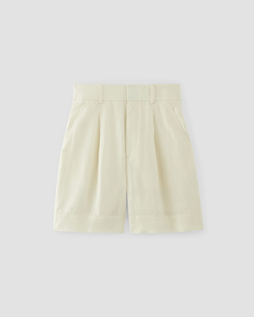 The Linen Way-High® Drape Short | Bone - Image 2