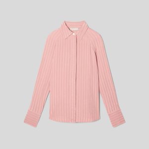 Alternative view of The City Stripe Shirt | Light Rose