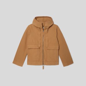 Alternative view of The Canvas Organic Cotton Anorak | Cappuccino