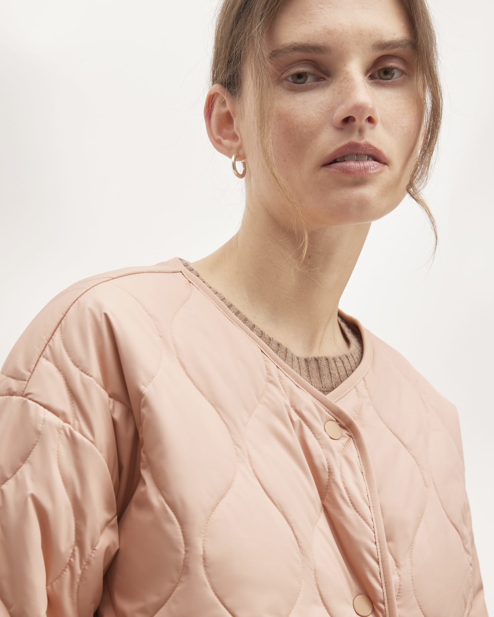 The Quilted Liner | Blush Pink - Image 3