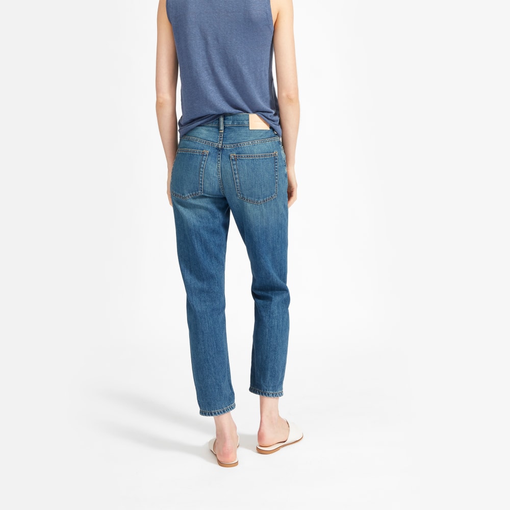 The Super-Soft Relaxed Jean | Mid Blue - Image 14
