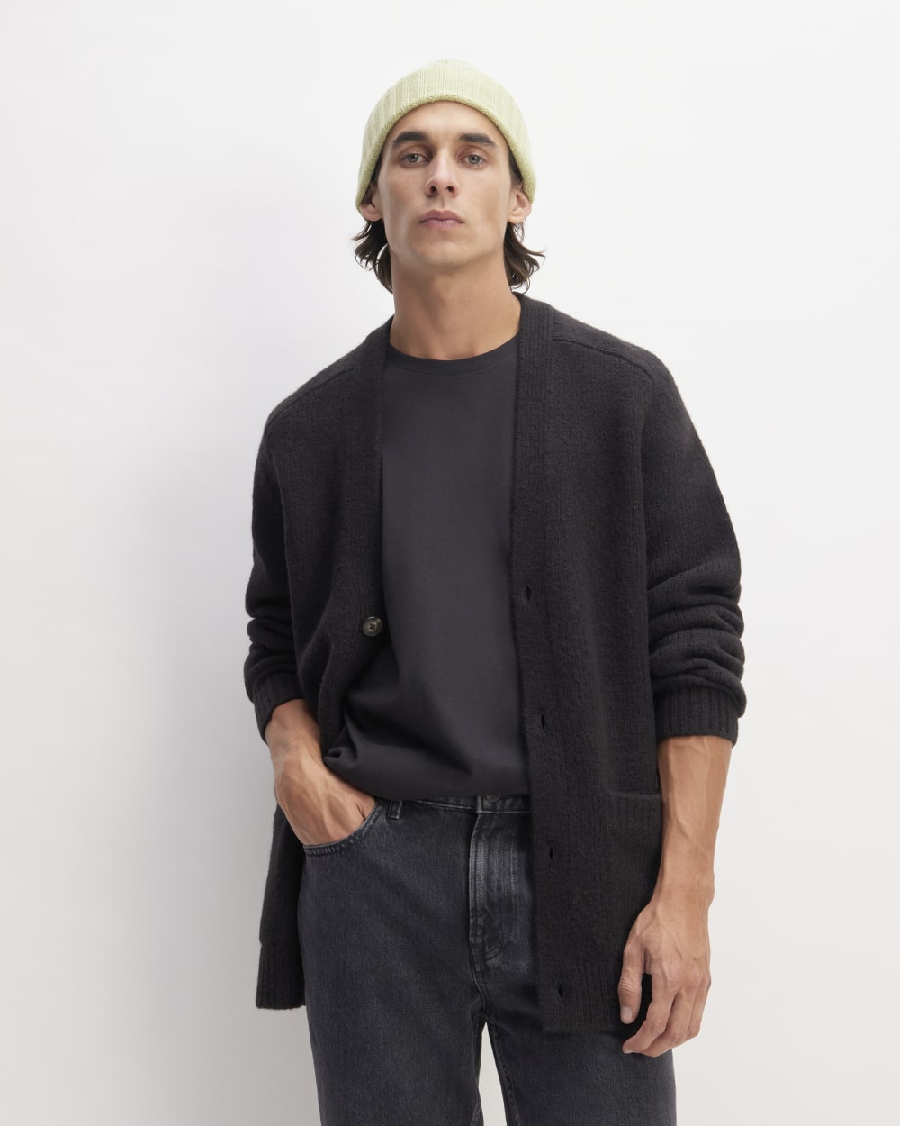 The Cashmere Beanie | Seafoam Green - Image 3