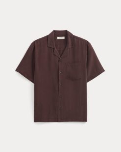 Alternative view of The Resort Shirt in Butterlite | Dark Mahogany