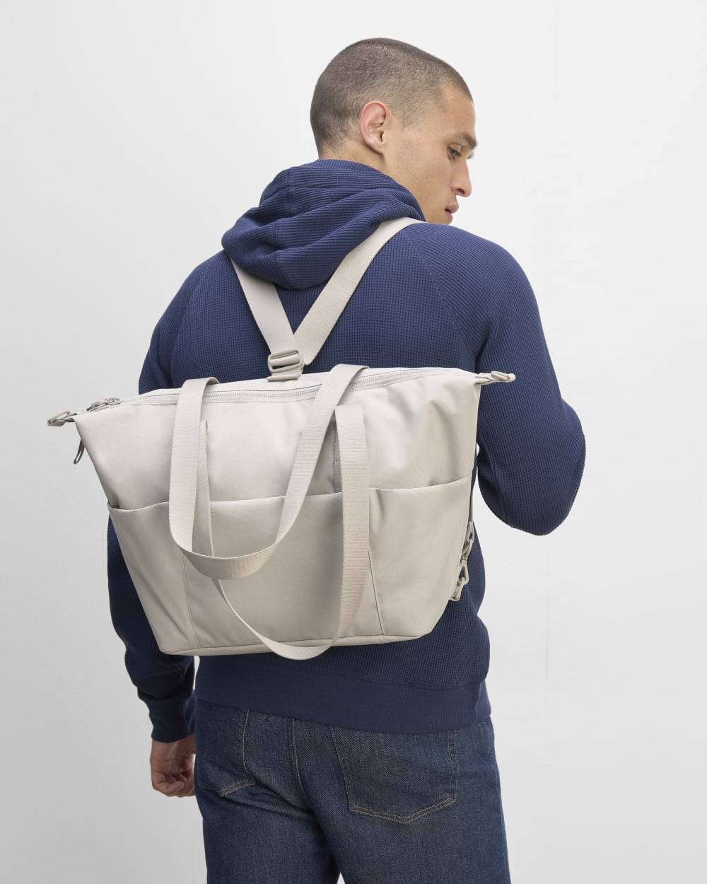 The ReNew Transit 3-Way Tote | Warm Quartz - Image 2