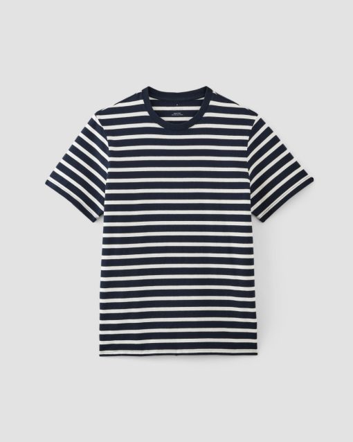 Alternative view of The Premium-Weight Crew | Uniform |  Navy / Bone