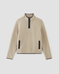 Alternative view of The ReNew Fleece Pullover | Oatmeal
