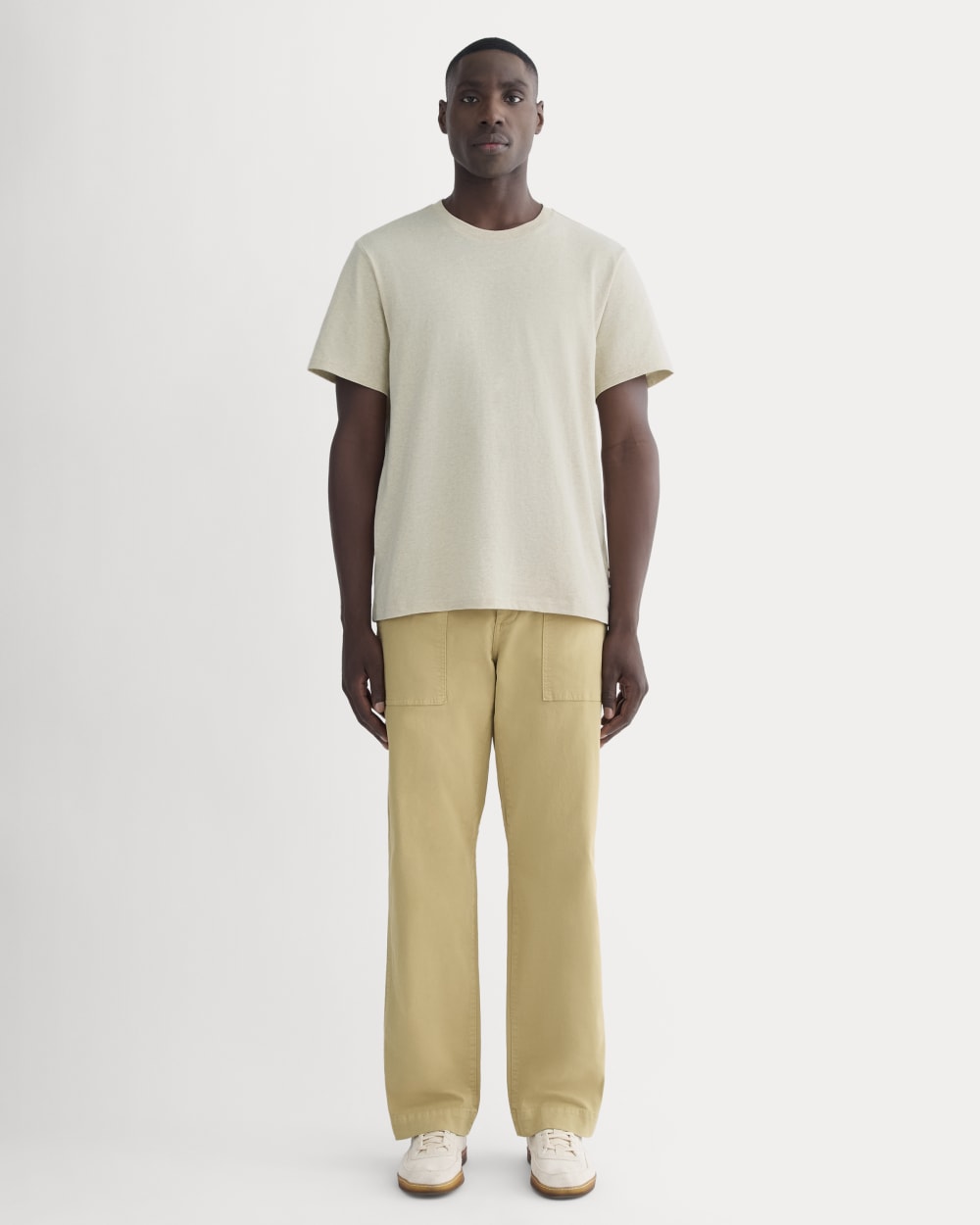 The Premium-Weight Crew | Uniform | Heathered Cashew - Image 3